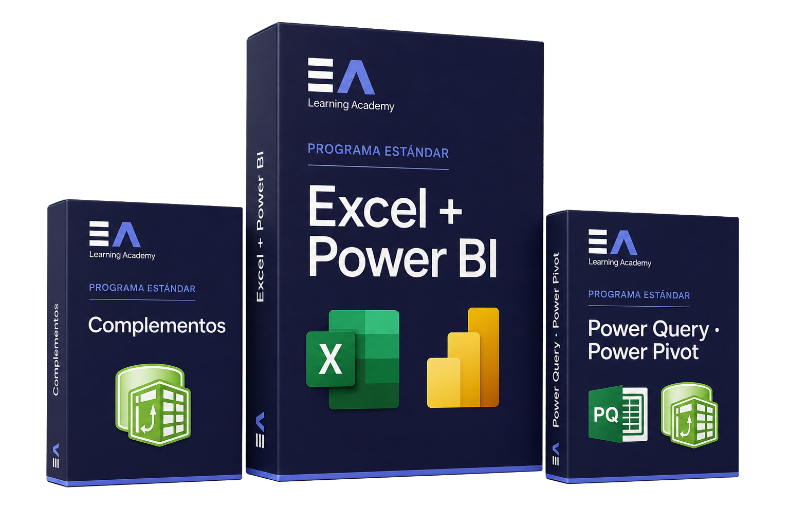 Programa Estándar: Excel, Power BI, Power Query, Power Pivot y complementos